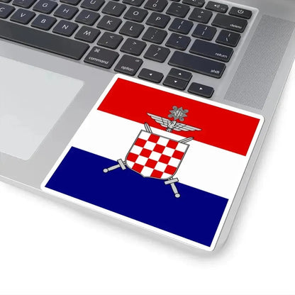 Flag of Vojskovodja Marchal in Independent State of Croatia (Croatia) STICKER Vinyl Kiss-Cut Decal - The Sticker Space