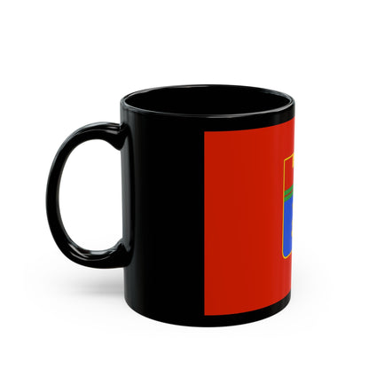 Flag of Volgograd Russia - Black Coffee Mug-The Sticker Space