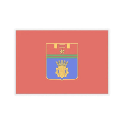 Flag of Volgograd Russia - STICKER Vinyl Kiss-Cut Decal 2 Inch Transparent - The Sticker Space