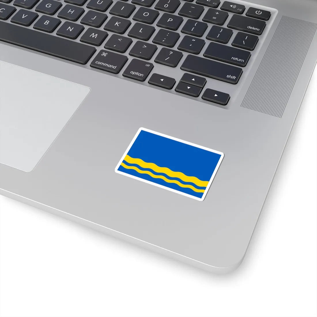 Flag of Volnovakha Raion Ukraine (Ukraine) STICKER Vinyl Kiss-Cut Decal - The Sticker Space