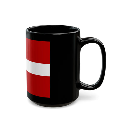 Flag of Volyn Oblast Ukraine - Black Coffee Mug-The Sticker Space