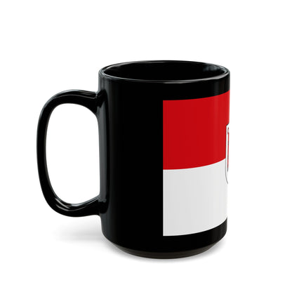 Flag of Vorarlberg Austria - Black Coffee Mug-The Sticker Space