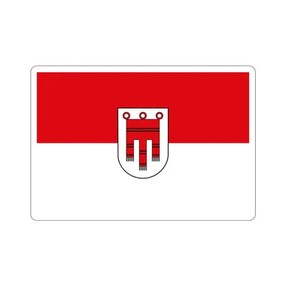 Flag of Vorarlberg Austria STICKER Vinyl Die-Cut Decal 2 Inch - The Sticker Space