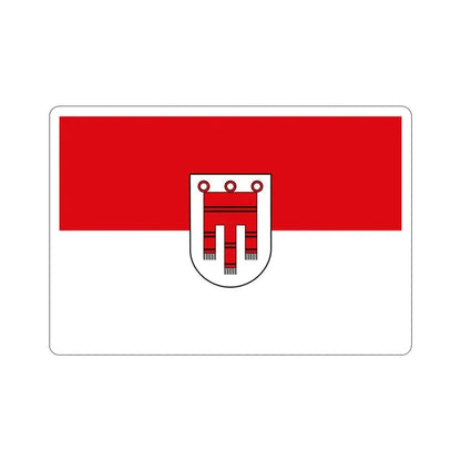 Flag of Vorarlberg Austria STICKER Vinyl Die-Cut Decal 4 Inch - The Sticker Space