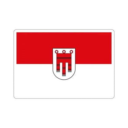 Flag of Vorarlberg Austria STICKER Vinyl Die-Cut Decal 5 Inch - The Sticker Space