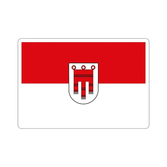 Flag of Vorarlberg Austria STICKER Vinyl Die-Cut Decal 6 Inch - The Sticker Space