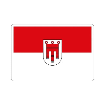 Flag of Vorarlberg Austria STICKER Vinyl Die-Cut Decal - The Sticker Space