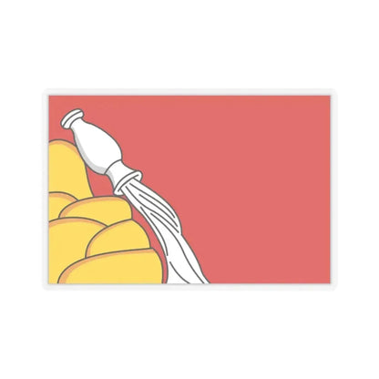 Flag of Voronezh Oblast Russia - STICKER Vinyl Kiss-Cut Decal 2 Inch Transparent - The Sticker Space