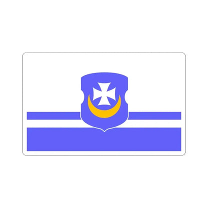 Flag of Vorsza Belarus (Belarus) STICKER Vinyl Kiss-Cut Decal 4 Inch White - The Sticker Space