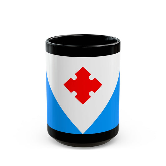 Flag of Votes Estonia - Black Coffee Mug-15oz-The Sticker Space