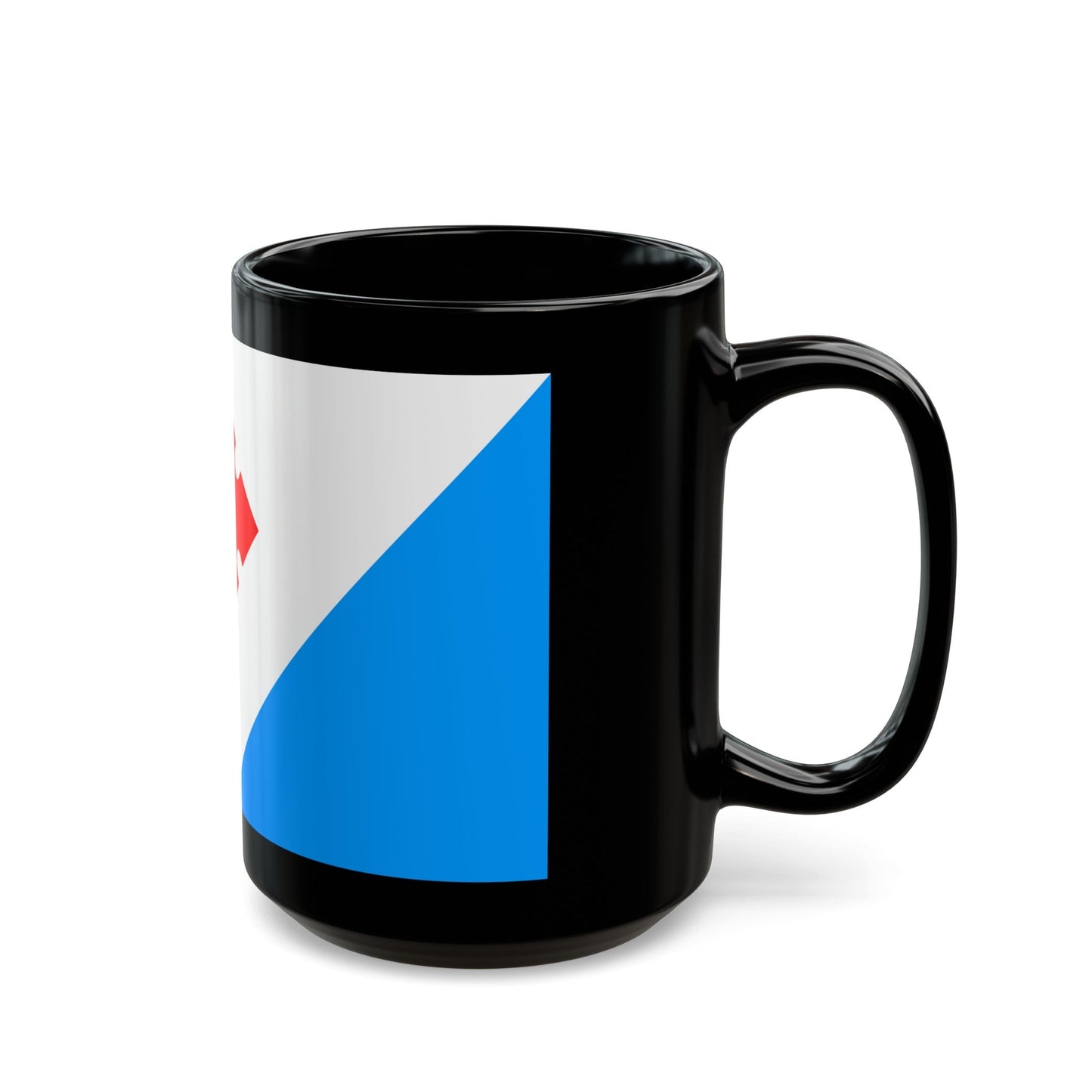 Flag of Votes Estonia - Black Coffee Mug-The Sticker Space