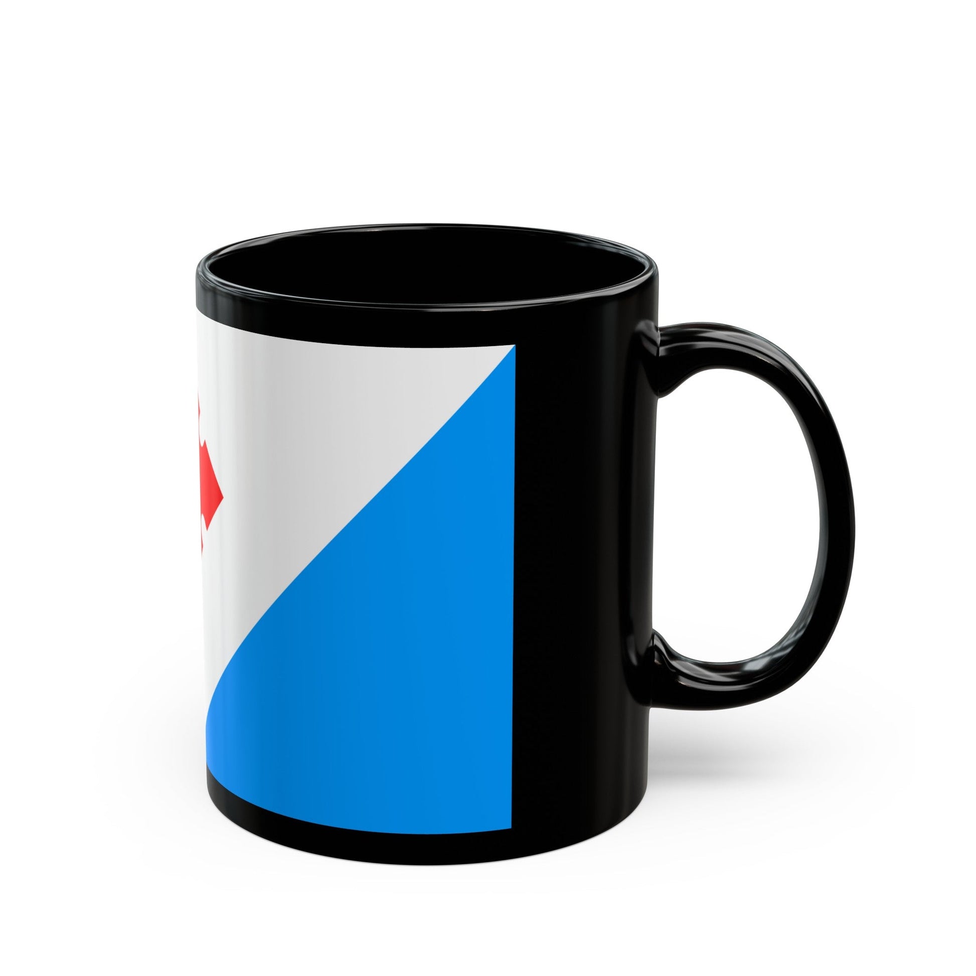 Flag of Votes Estonia - Black Coffee Mug-The Sticker Space