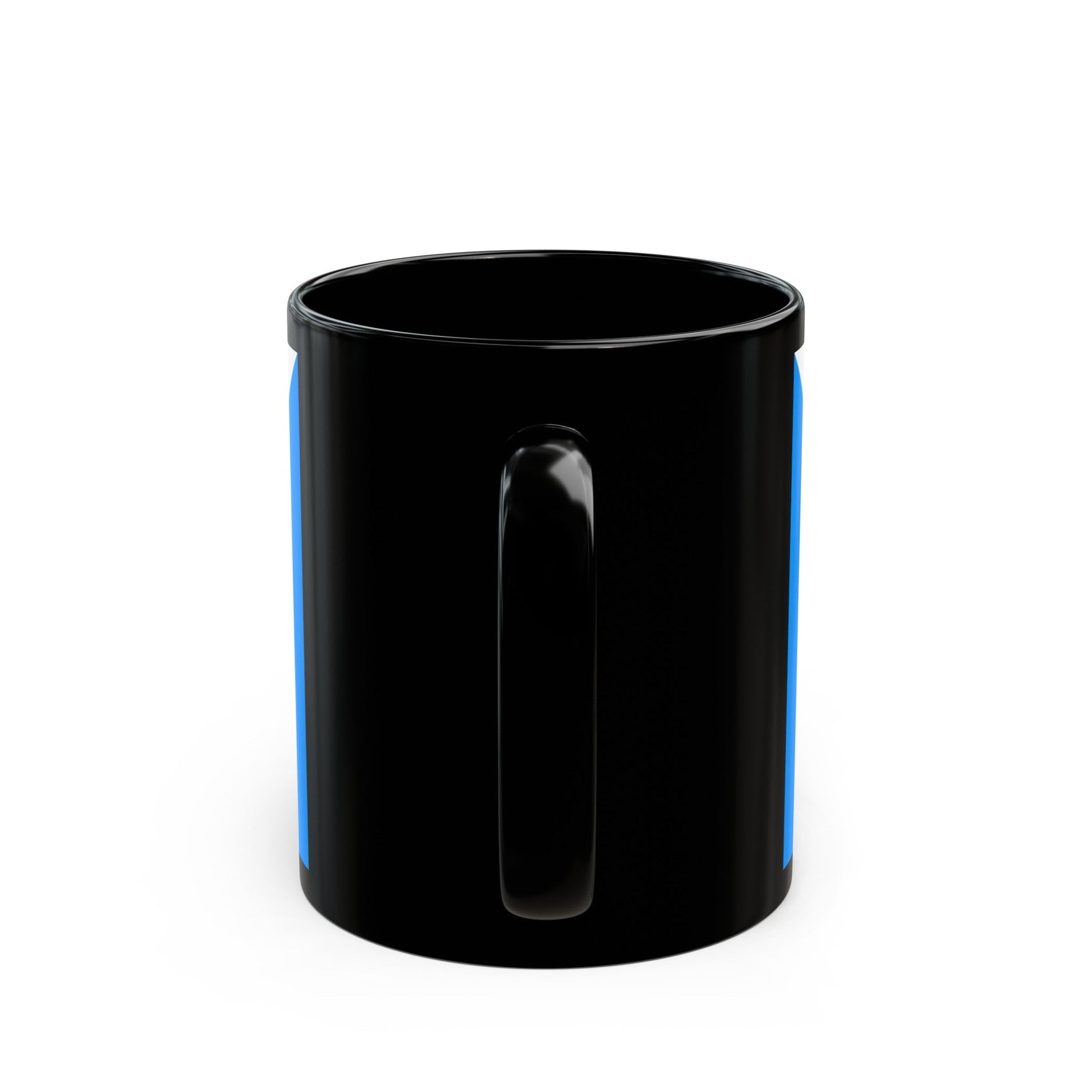 Flag of Votes Estonia - Black Coffee Mug-The Sticker Space