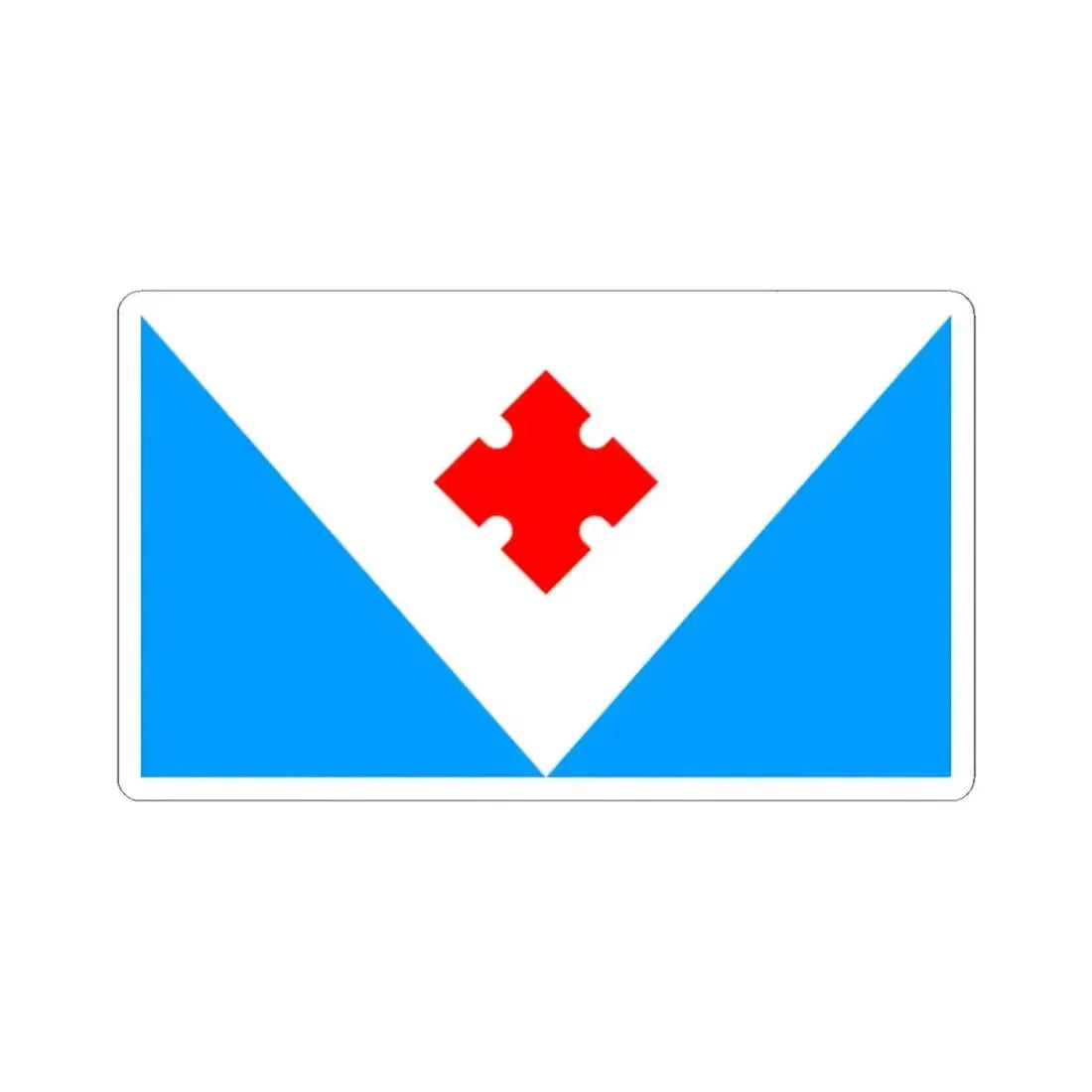 Flag of Votes Estonia - STICKER Vinyl Kiss-Cut Decal 2 Inch White - The Sticker Space