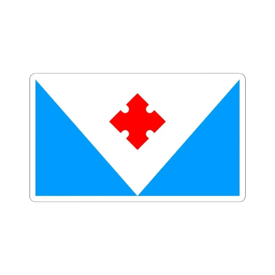 Flag of Votes Estonia - STICKER Vinyl Kiss-Cut Decal 3 Inch White - The Sticker Space