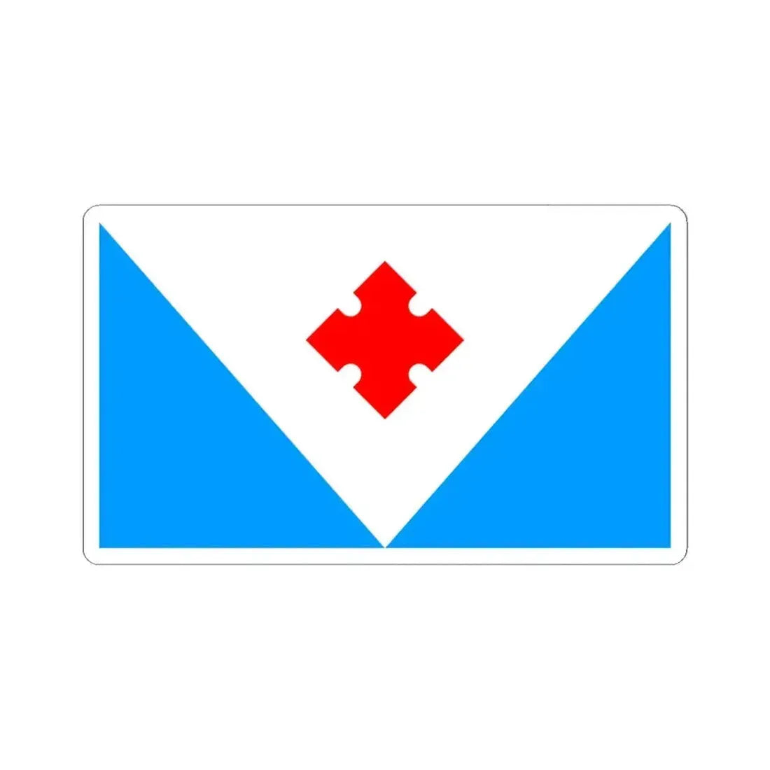 Flag of Votes Estonia - STICKER Vinyl Kiss-Cut Decal 4 Inch White - The Sticker Space