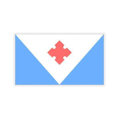 Flag of Votes Estonia - STICKER Vinyl Kiss-Cut Decal 6 Inch Transparent - The Sticker Space