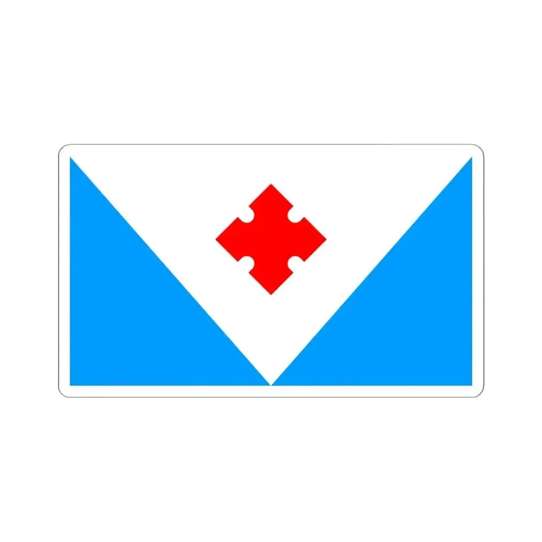 Flag of Votes Estonia - STICKER Vinyl Kiss-Cut Decal 6 Inch White - The Sticker Space