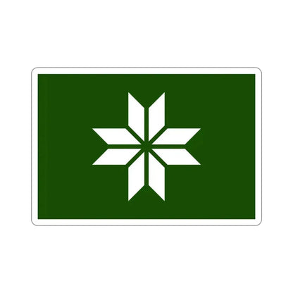 Flag of Võros Estonia STICKER Vinyl Die-Cut Decal 4 Inch - The Sticker Space