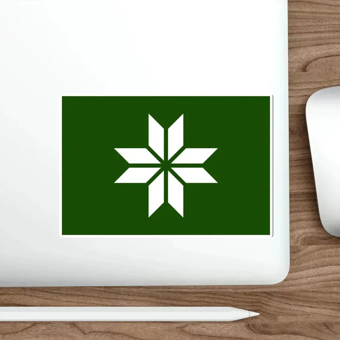 Flag of Võros Estonia STICKER Vinyl Die-Cut Decal - The Sticker Space