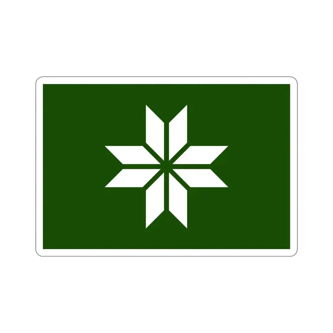 Flag of Võros Estonia STICKER Vinyl Die-Cut Decal - The Sticker Space