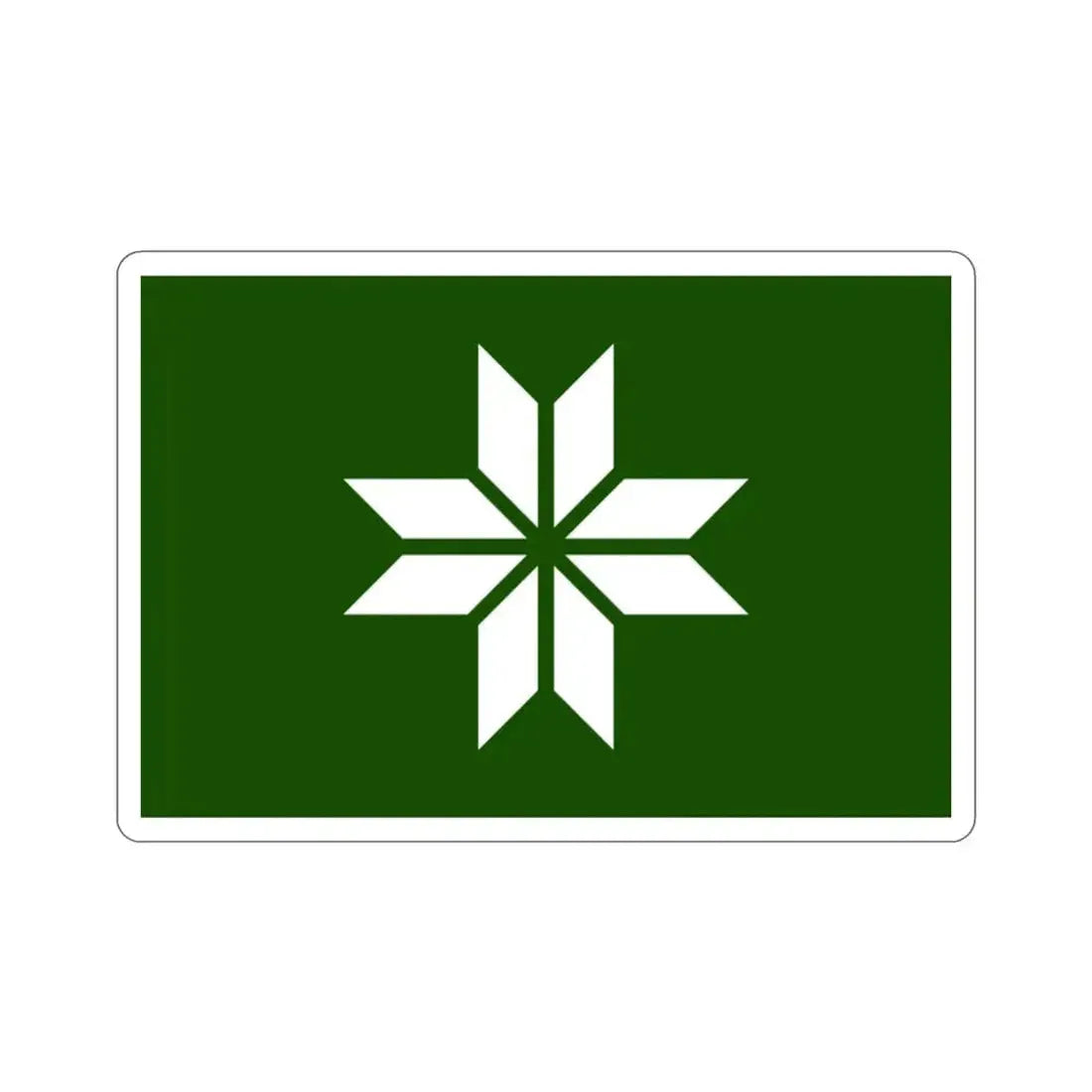 Flag of Võros Estonia STICKER Vinyl Die-Cut Decal - The Sticker Space