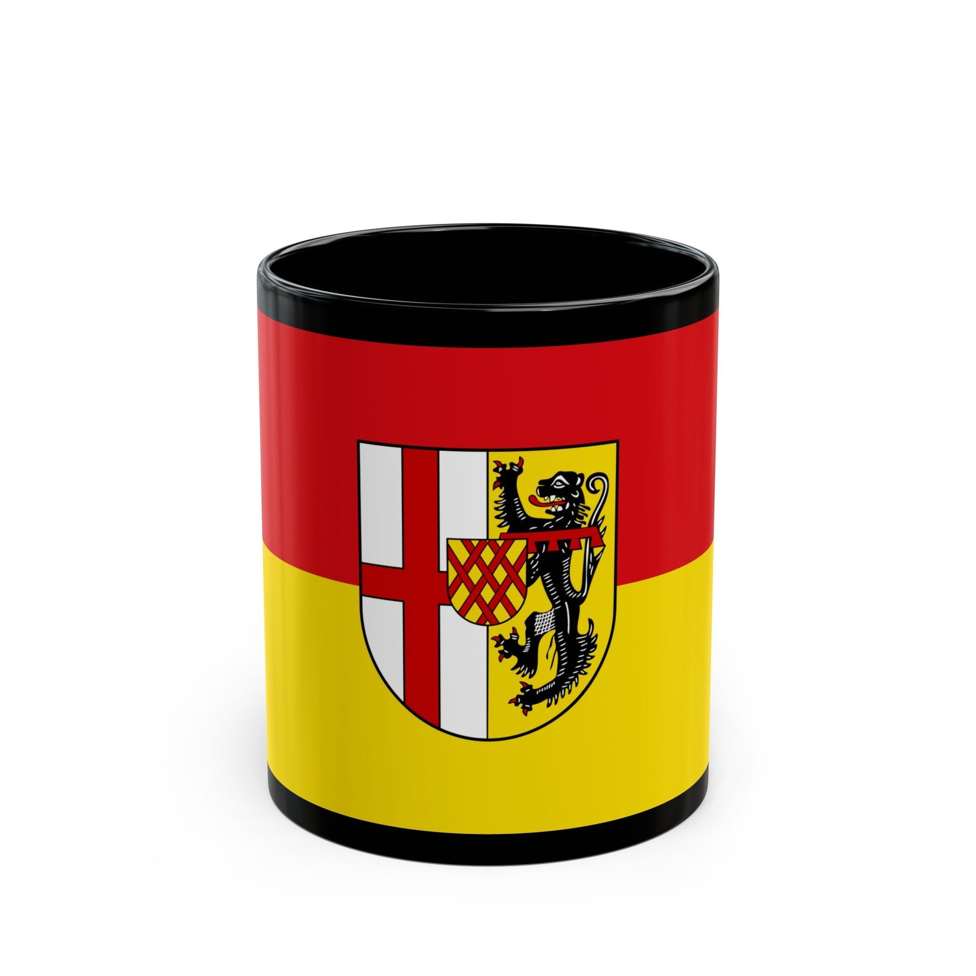 Flag of Vulkaneifel Germany - Black Coffee Mug-11oz-The Sticker Space