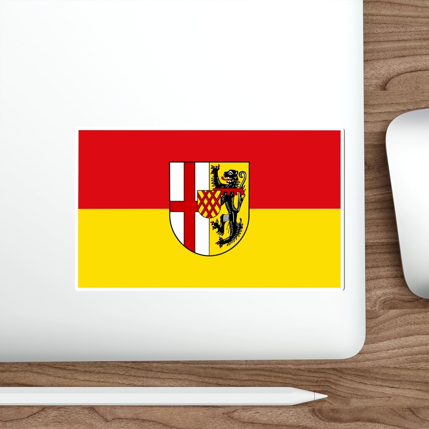 Flag of Vulkaneifel Germany STICKER Vinyl Die-Cut Decal-The Sticker Space