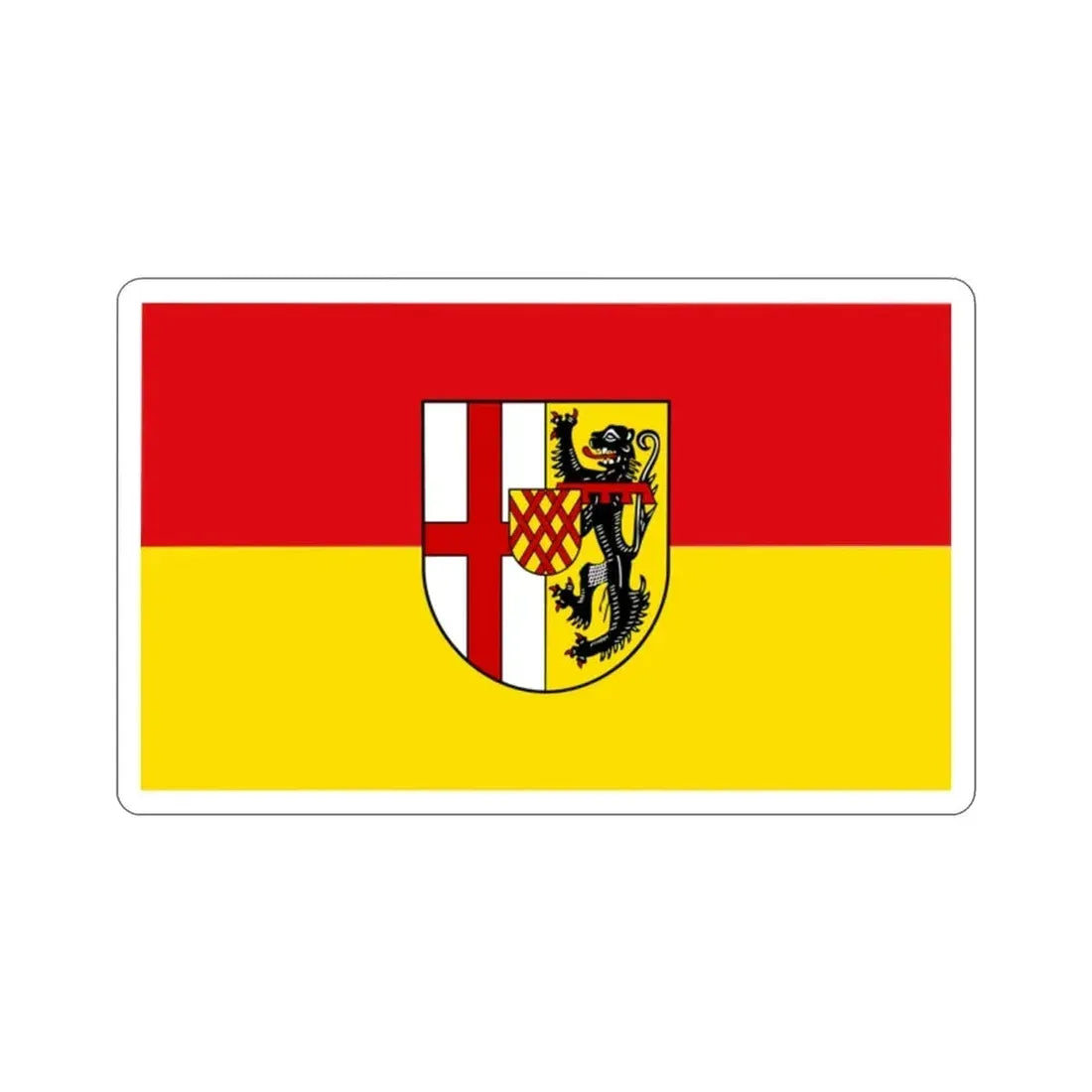 Flag of Vulkaneifel Germany STICKER Vinyl Die-Cut Decal - The Sticker Space