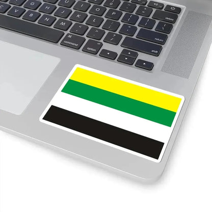 Flag of Waarschoot (Belgium) STICKER Vinyl Kiss-Cut Decal - The Sticker Space