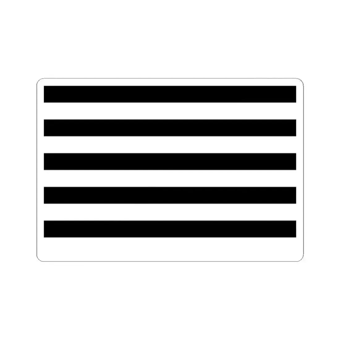 Flag of Waimes (Belgium) STICKER Vinyl Kiss-Cut Decal 2 Inch White - The Sticker Space