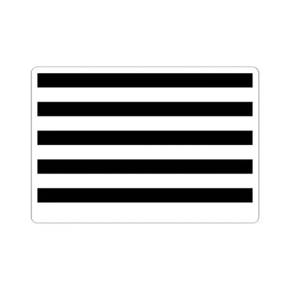 Flag of Waimes (Belgium) STICKER Vinyl Kiss-Cut Decal 2 Inch White - The Sticker Space