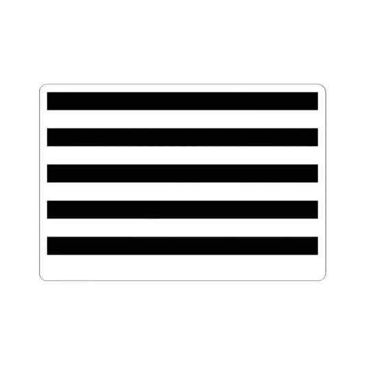 Flag of Waimes (Belgium) STICKER Vinyl Kiss-Cut Decal 2 Inch White - The Sticker Space