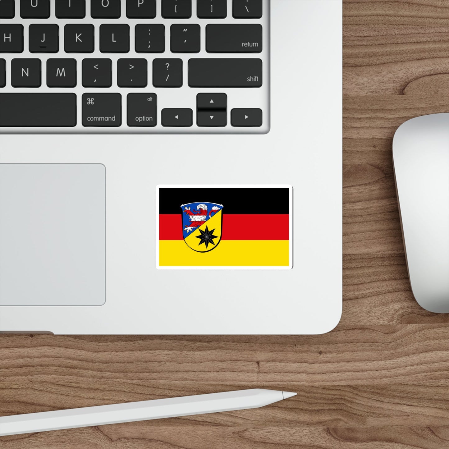 Flag of Waldeck Frankenberg Germany STICKER Vinyl Die-Cut Decal-The Sticker Space