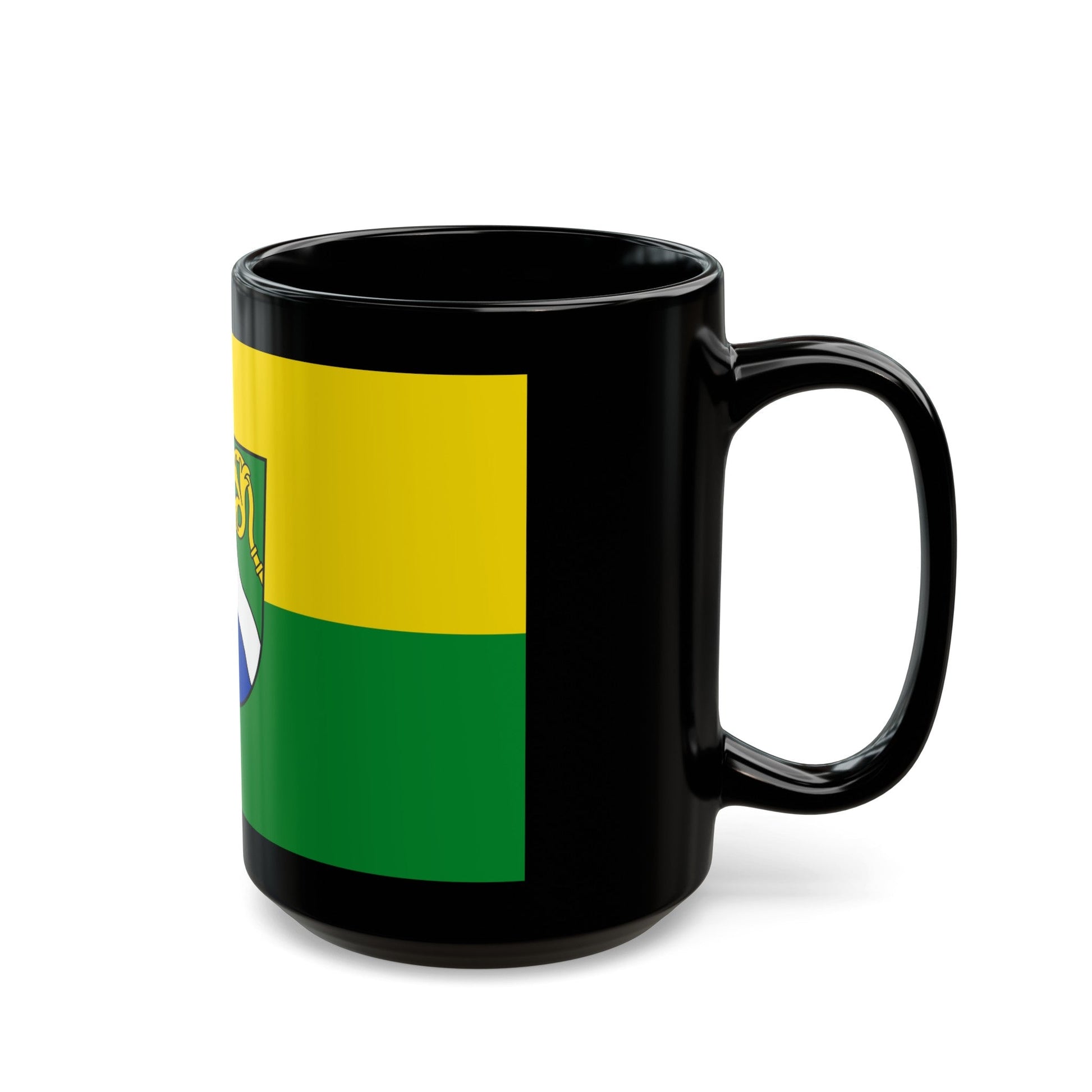 Flag of Waldshut Germany - Black Coffee Mug-The Sticker Space