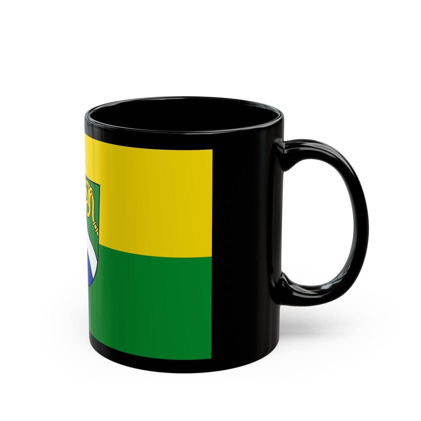 Flag of Waldshut Germany - Black Coffee Mug-The Sticker Space