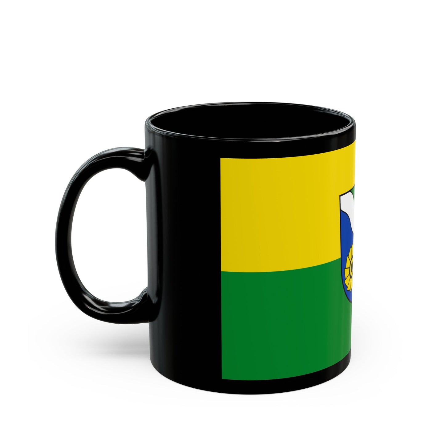 Flag of Waldshut Germany - Black Coffee Mug-The Sticker Space