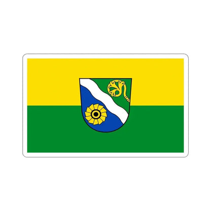 Flag of Waldshut Germany STICKER Vinyl Die-Cut Decal 6 Inch - The Sticker Space