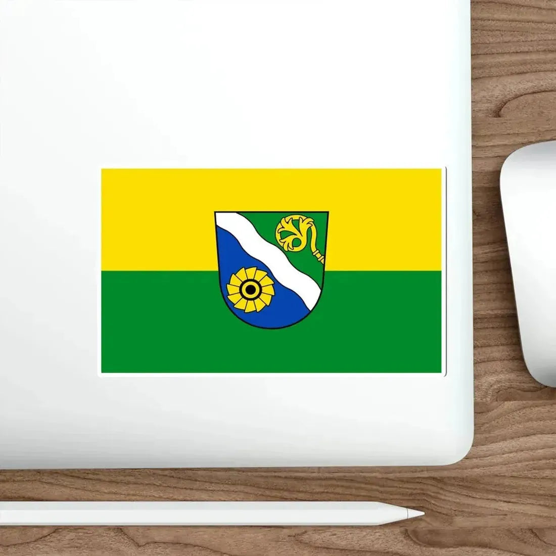 Flag of Waldshut Germany STICKER Vinyl Die-Cut Decal - The Sticker Space