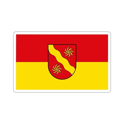 Flag of Warendorf Germany STICKER Vinyl Die-Cut Decal 3 Inch - The Sticker Space