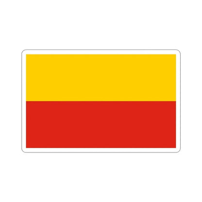 Flag of Warsaw Poland STICKER Vinyl Die-Cut Decal 2 Inch - The Sticker Space