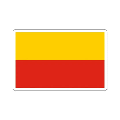 Flag of Warsaw Poland STICKER Vinyl Die-Cut Decal 3 Inch - The Sticker Space