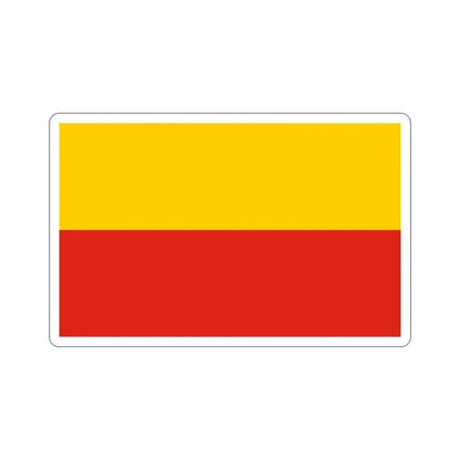 Flag of Warsaw Poland STICKER Vinyl Die-Cut Decal 5 Inch - The Sticker Space