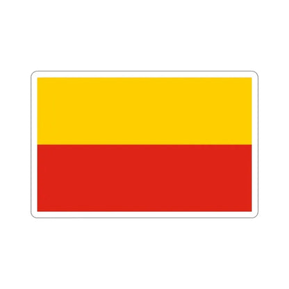 Flag of Warsaw Poland STICKER Vinyl Die-Cut Decal 6 Inch - The Sticker Space