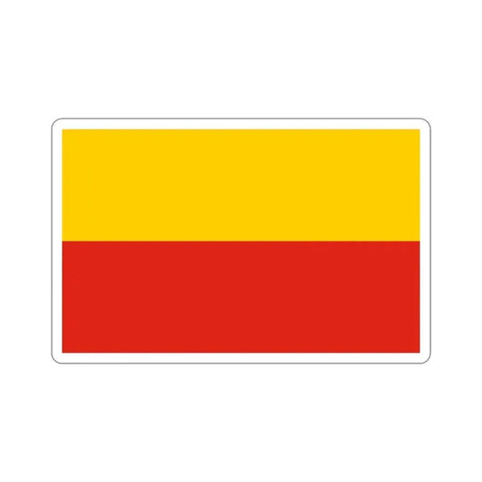 Flag of Warsaw Poland STICKER Vinyl Die-Cut Decal 6 Inch - The Sticker Space