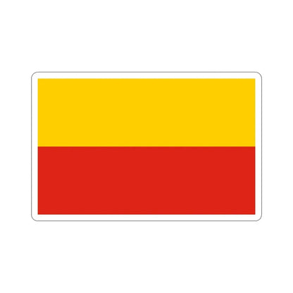 Flag of Warsaw Poland STICKER Vinyl Die-Cut Decal - The Sticker Space