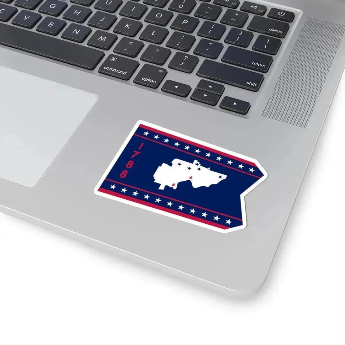 Flag of Washington County Ohio (United States) STICKER Vinyl Kiss-Cut Decal - The Sticker Space