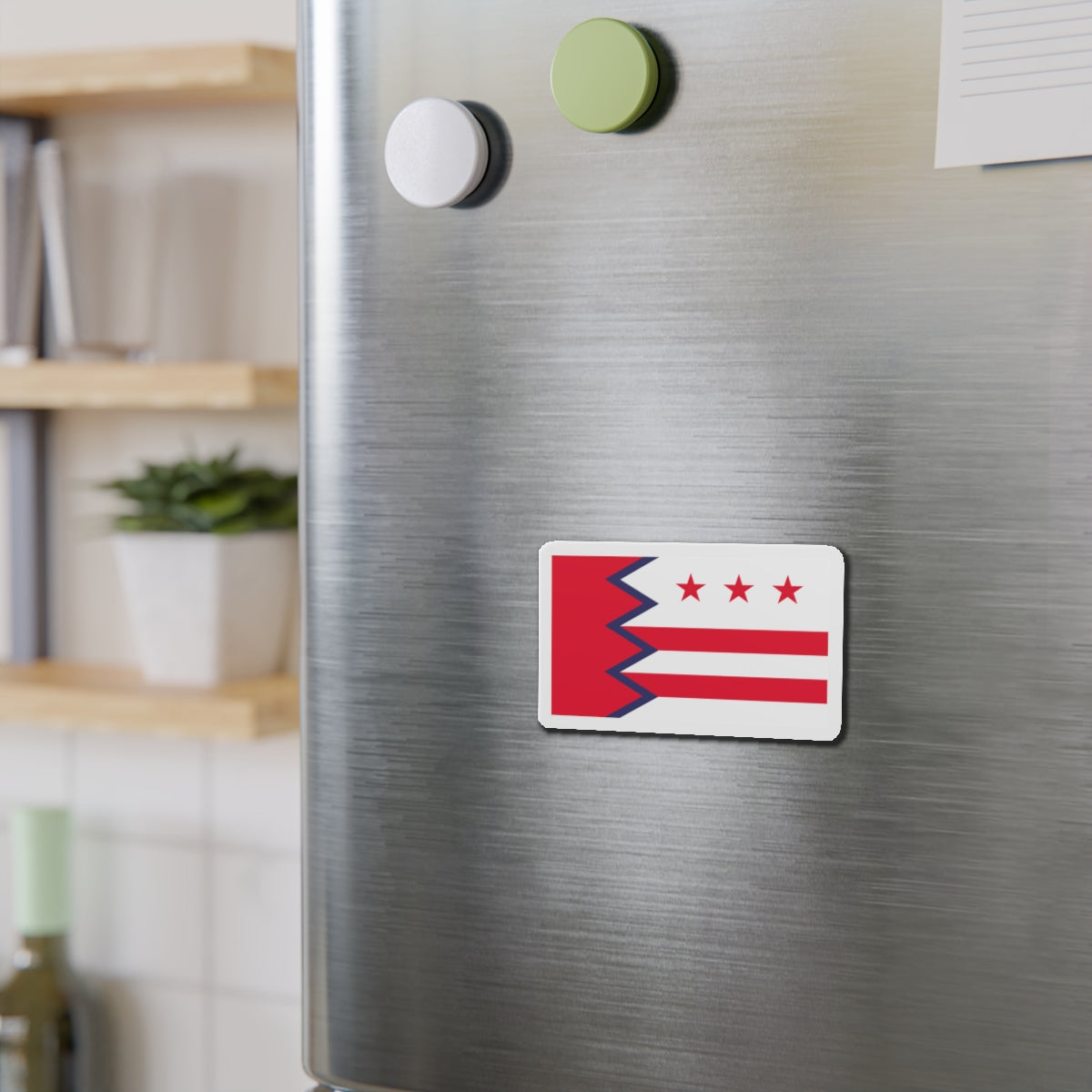 Flag of Washington Maine - Die-Cut Magnet-The Sticker Space