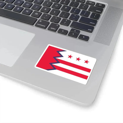 Flag of Washington Maine (United States) STICKER Vinyl Kiss-Cut Decal - The Sticker Space