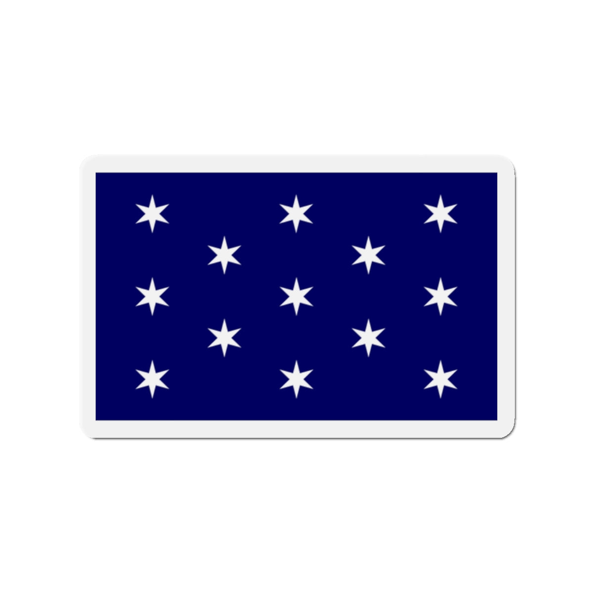 Flag of Washington New York - Die-Cut Magnet-2" x 2"-The Sticker Space